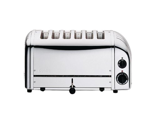 DUALIT  Toaster 6 slices color  stainless steel