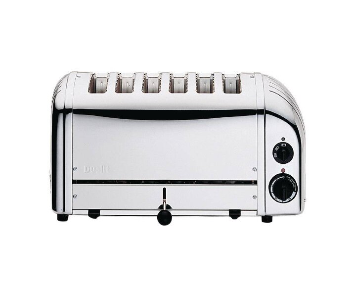 DUALIT  Toaster 6 slices color  stainless steel