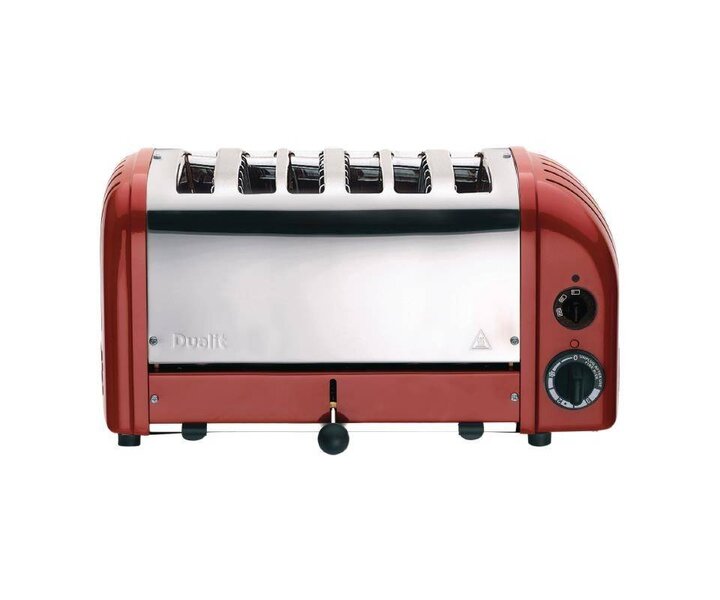 DUALIT  Toaster 6 slices color : red