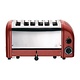 DUALIT  Toaster 6 slices color : red