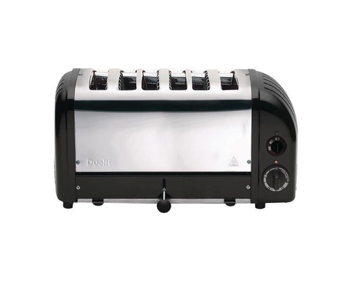 DUALIT  Toaster 6 slices color : black