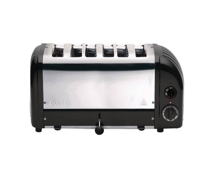 DUALIT  Toaster 6 slices color : black