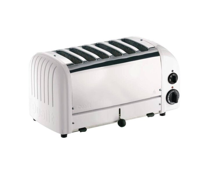 DUALIT  Grille-pain 6 tranches couleur : blanche