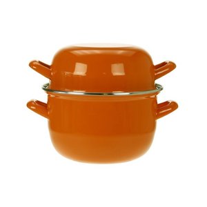 Cosy & Trendy for professionals Mosselpot oranje 1,2 kg