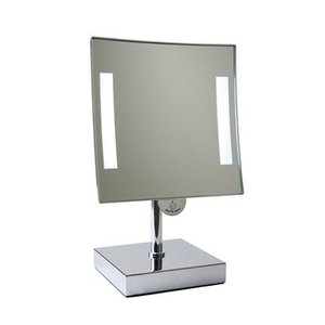 M&T Badkamer spiegel met LED verlichting  op voet