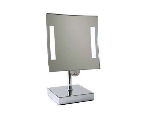 M&T Badkamer spiegel met LED verlichting  op voet