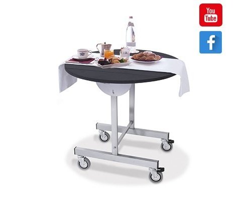 M & T  Room service table 80 cm