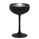 STÖLZLE  Champagne saucer 23 cl black/silver  Olympic