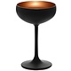 STÖLZLE  Champagne saucer 23 cl black/copper  Olympic