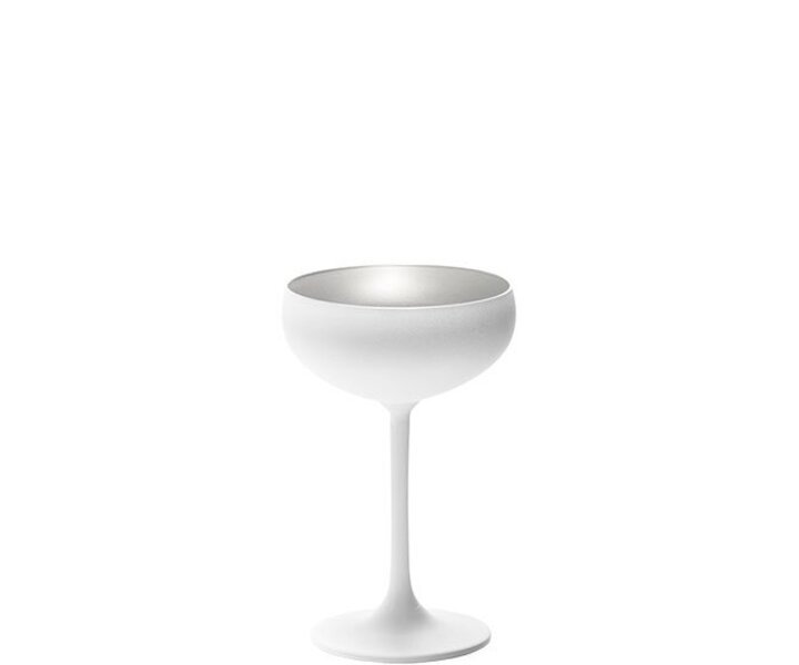 STÖLZLE  Coupe à champagne 23 cl  argent/matt Olympic
