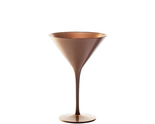 STÖLZLE  Verre à Martini , cocktail  & Champagne 24 cl  bronze Olympic