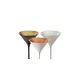 STÖLZLE  Martini cocktail & Champagne glass 24 cl bronse Olympic