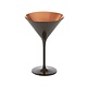 STÖLZLE  Martini cocktail & Champagne glass 24 cl black / bronse Olympic