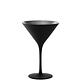 STÖLZLE  Martini cocktail & Champagne glass 24 cl black / silver Olympic