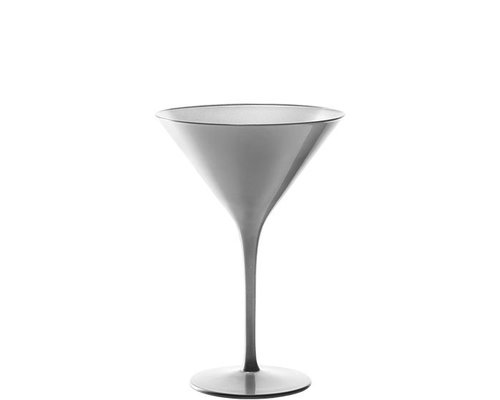 STÖLZLE  Martini cocktail & Champagne glass 24 cl zilver Olympic