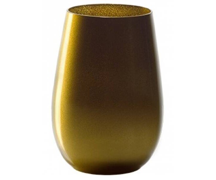 STÖLZLE  Water & longdrink glas 47 cl  goud Olympic