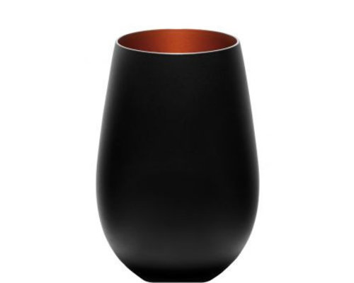 STÖLZLE  Goblet à eau et longdrink 47 cl noir/bronze Olympic