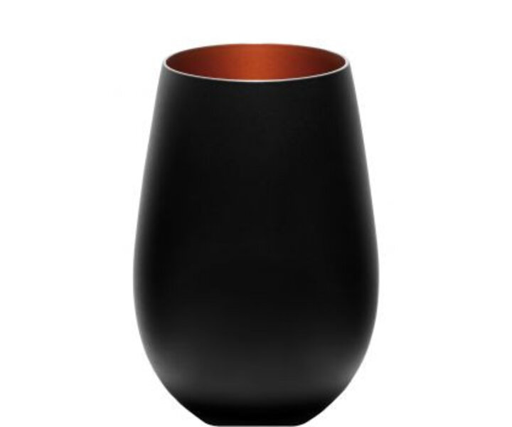 STÖLZLE  High  ball glass  47 cl black/bronze Olympic