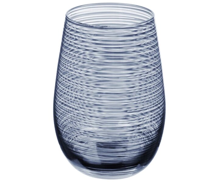 STÖLZLE  High  ball glass  47 cl  blue/grey Twister