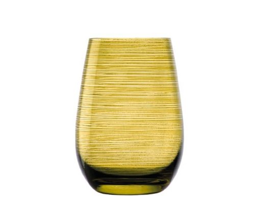 STÖLZLE  Water & longdrink glas 47 cl amber Twister
