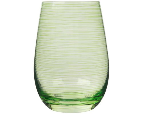 STÖLZLE  Water & longdrink glas 47 cl groen Twister