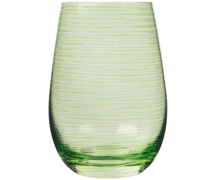 STÖLZLE  Goblet à eau et longdrink 47 cl vert Twister