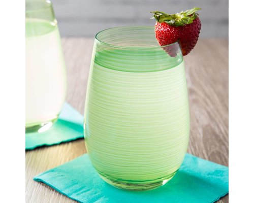 STÖLZLE  Water & longdrink glas 47 cl groen Twister