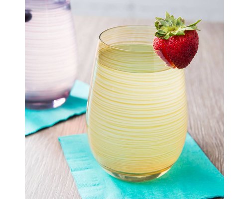 STÖLZLE  High  ball glass  47 cl  amber Twister