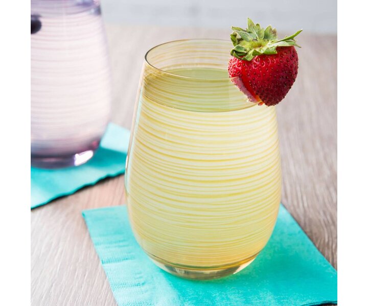 STÖLZLE  Water & longdrink glas 47 cl amber Twister