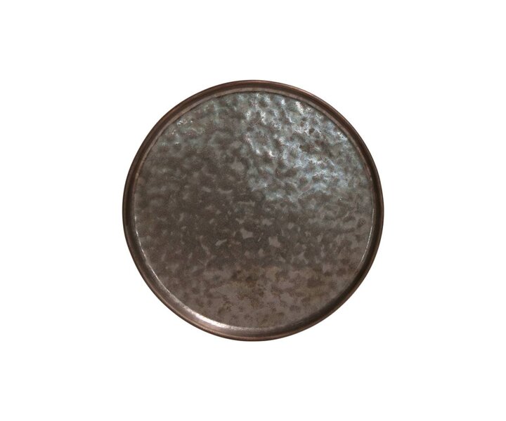 COSTA NOVA  Plat bord 16 cm Lagoa Metal Black