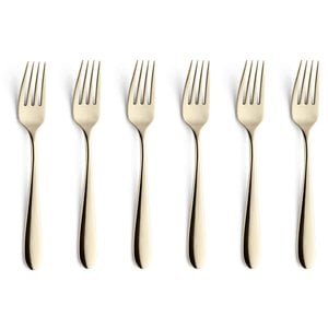 AMEFA Table fork PVD coating Champagne