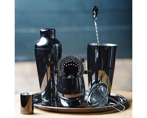 M&T Barset 8 delig gun metal zwart