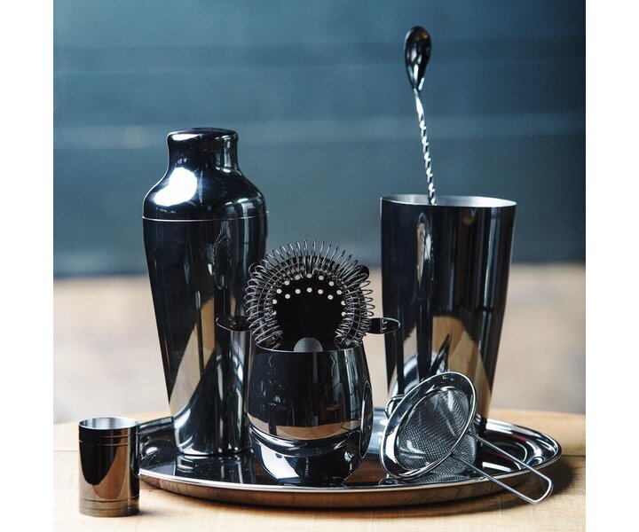 M&T Barset 8 pieces gun metal finish  black