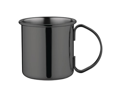 M & T  Cocktail mule 50 cl with handle Gun finish black