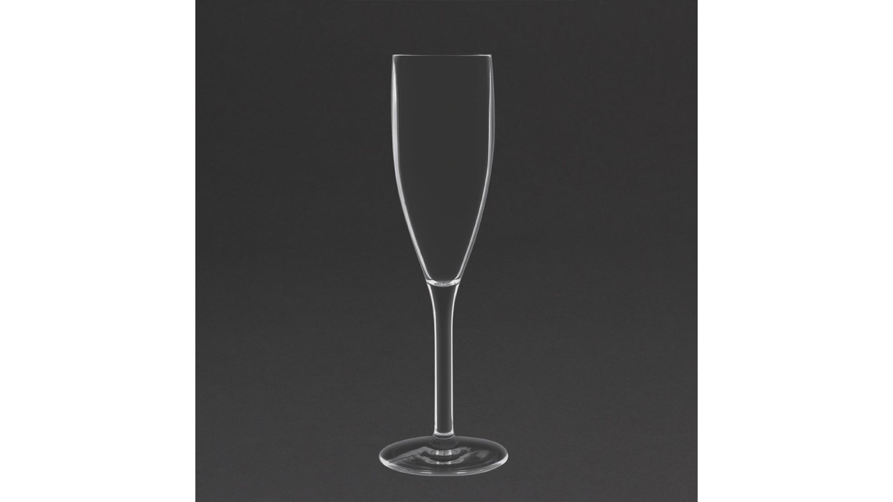 Champagne flute 21 cl polycarbonate M&T International Hotel