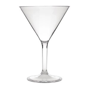 M & T  Martini cocktail glass 30 cl  polycarbonate