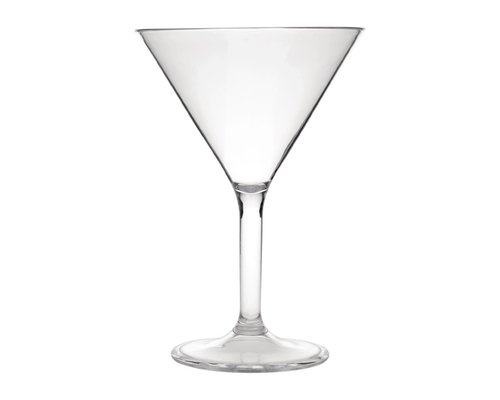 M & T  Martini cocktail glas 30 cl polycarbonaat