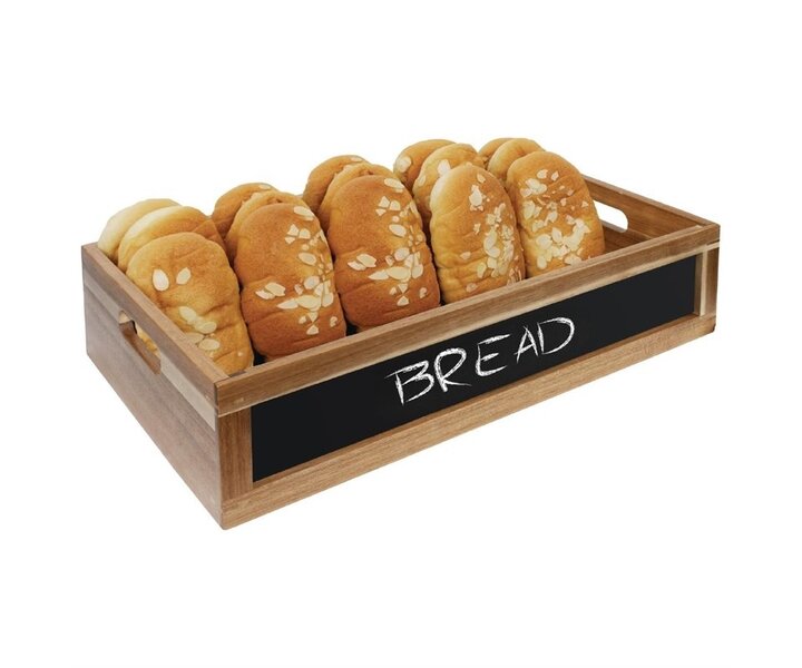 M&T Caisse en bois pleine format GN 1/1