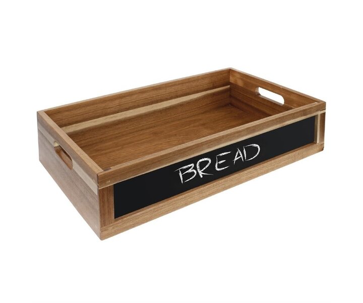 M&T Buffet crate wood with chalkboard GN 1/1