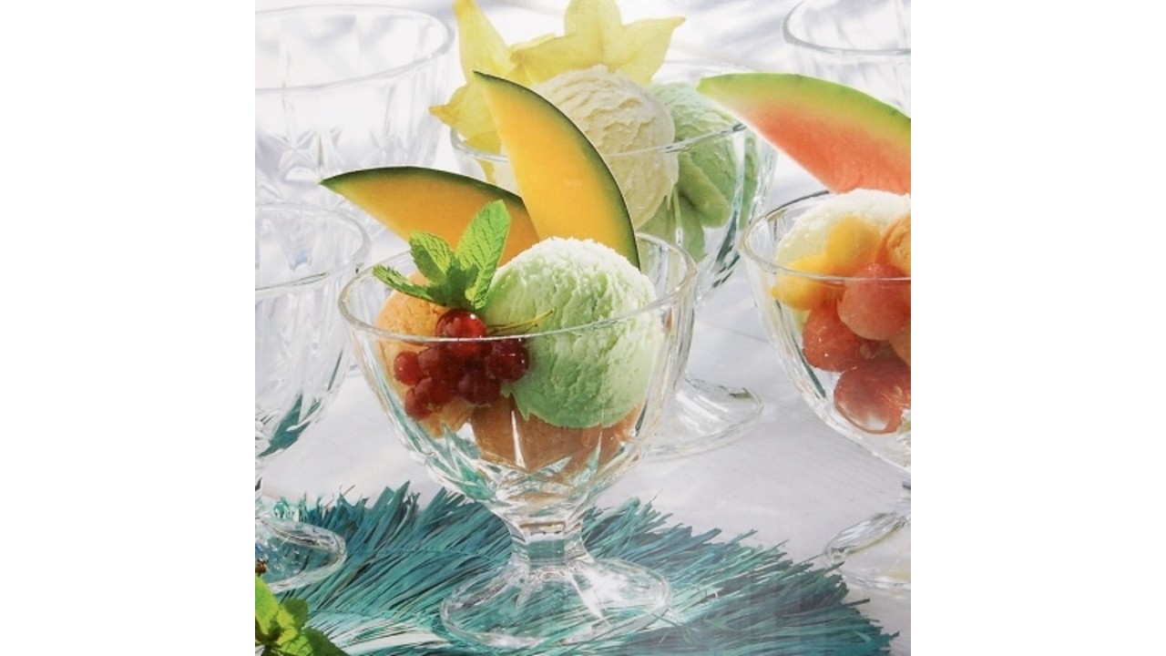 Ice cream glass 30 cl Maldives M&T International Hotel & Restaurant