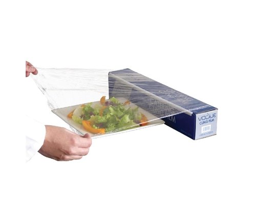 VOGUE  Catering cling film in carton dispener and  with serrated cutting blade