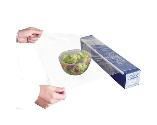VOGUE  Catering cling film in carton dispener and  with serrated cutting blade