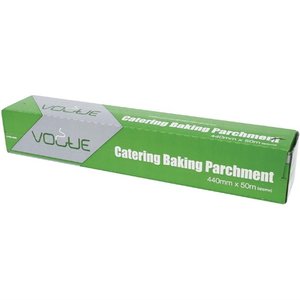 VOGUE  Baking parchment  in carton dispener and  with serrated cutting blade