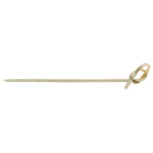 M & T  Skewer looped 9,5 cm bambou set of 100 pieces