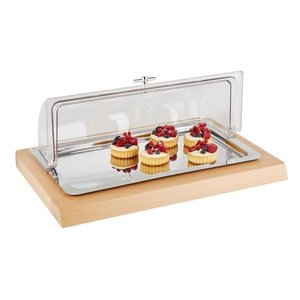 M&T Buffet set GN 1/1 cooled with roll-top cloche