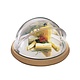 M&T Buffet set chilled round with roll-top cloche