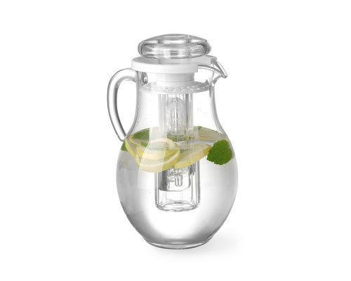 M & T  Jug 3 liter SAN plastic  with ice tube for cooling