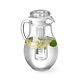 M & T  Jug 3 liter SAN plastic  with ice tube for cooling