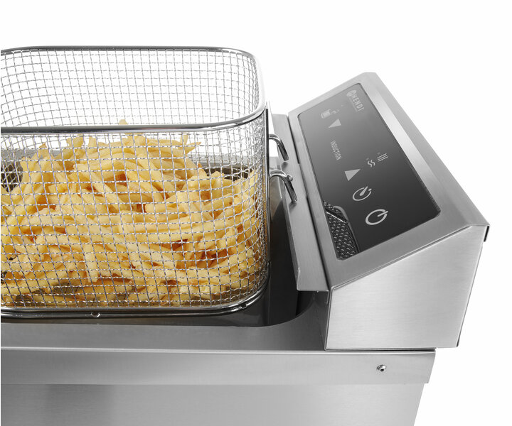 HENDI Friteuse à induction 2 x 8 litres