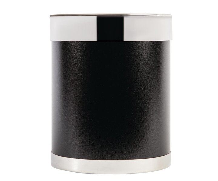 M&T Corbeille métalique noir